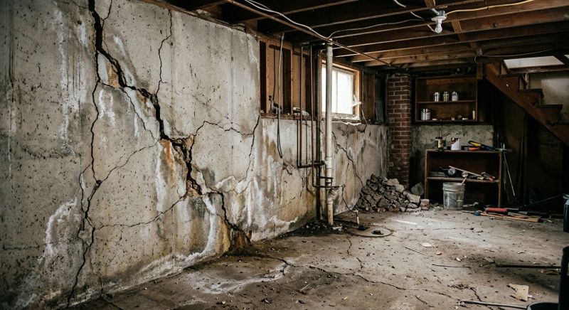 Basement Crack Repair in Stafford County, VA