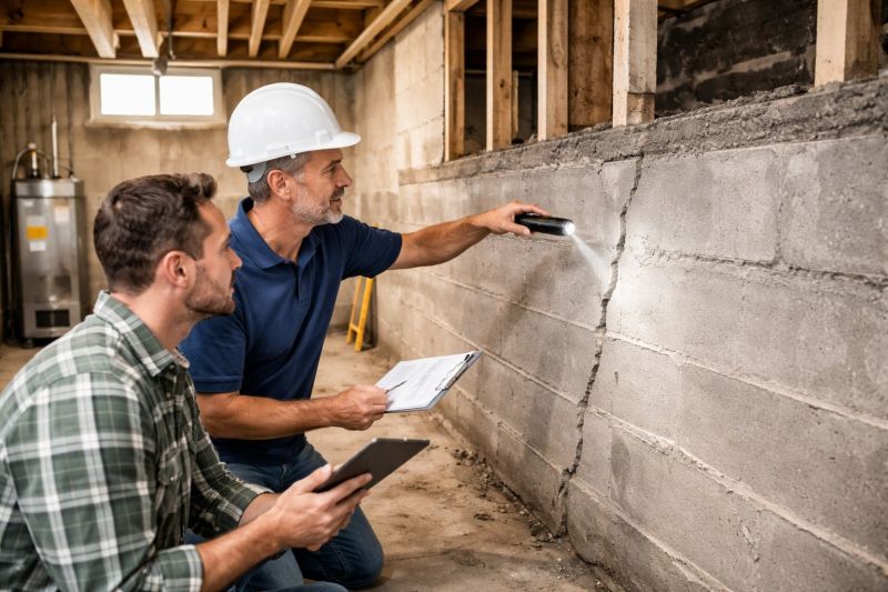 Basement Crack Repair in Stafford County, VA