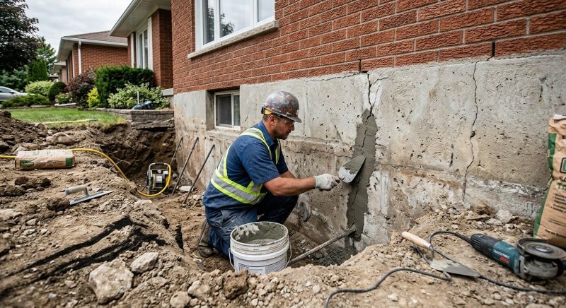 Basement Foundation Repair in Bryans Road, MD