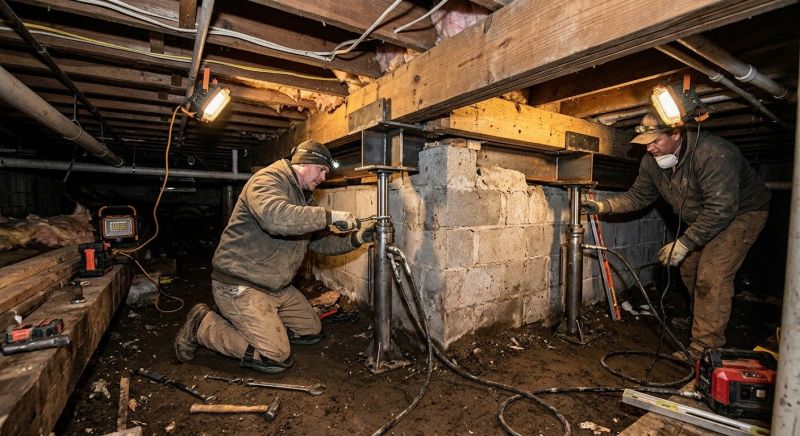 Basement Foundation Repair in Dumfries, VA