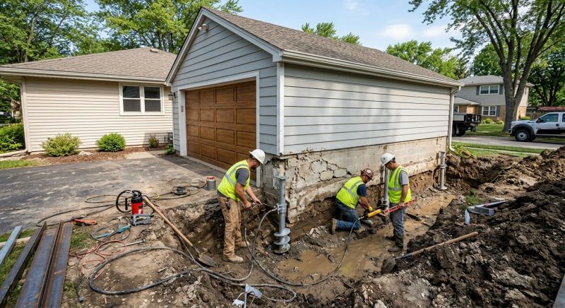 Basement Foundation Repair in Fredericksburg, VA