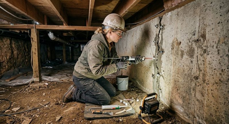 Basement Foundation Repair in Manassas, VA