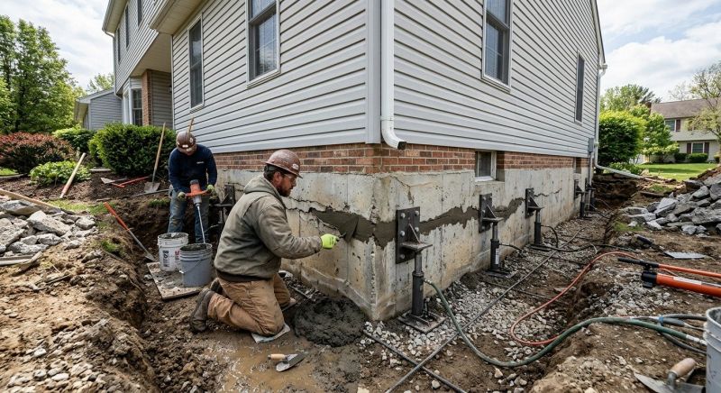 Basement Foundation Repair in Nokesville, VA