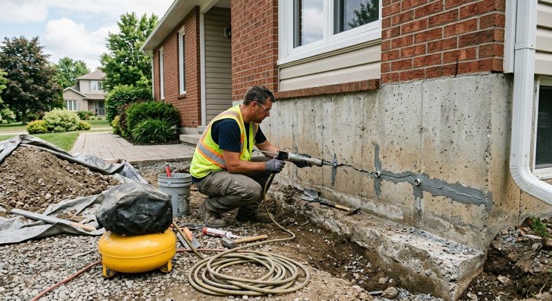 Basement Foundation Repair in Springfield, VA