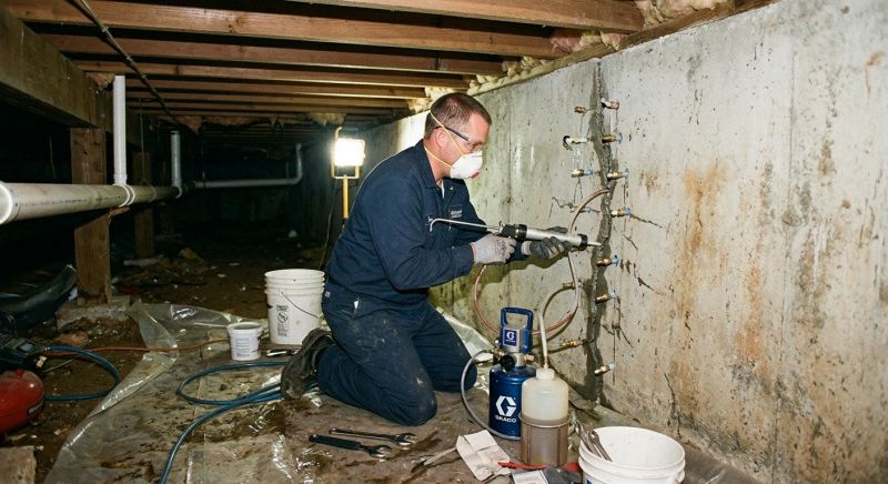 Basement Foundation Repair in Springfield, VA