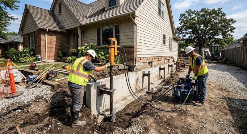 Basement Stabilization in Stafford County, VA