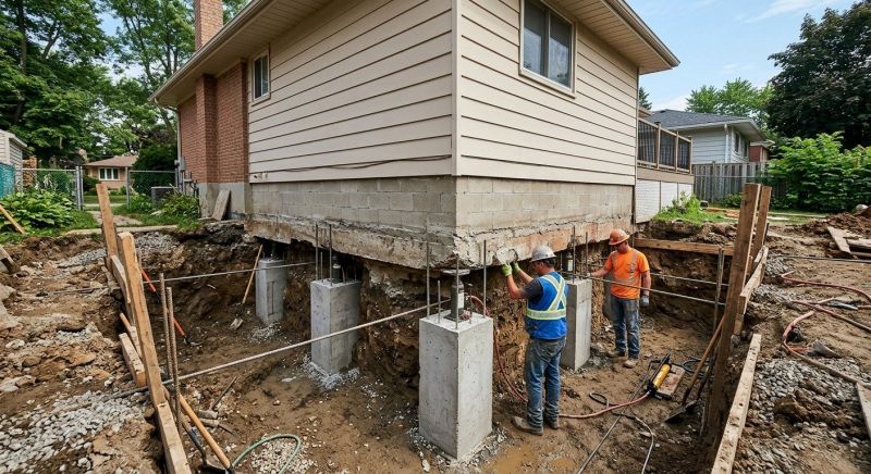 Basement Underpinning in Stafford County, VA