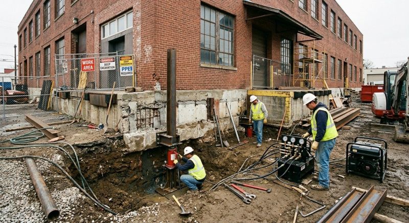 Building Foundation Repair in Dumfries, VA