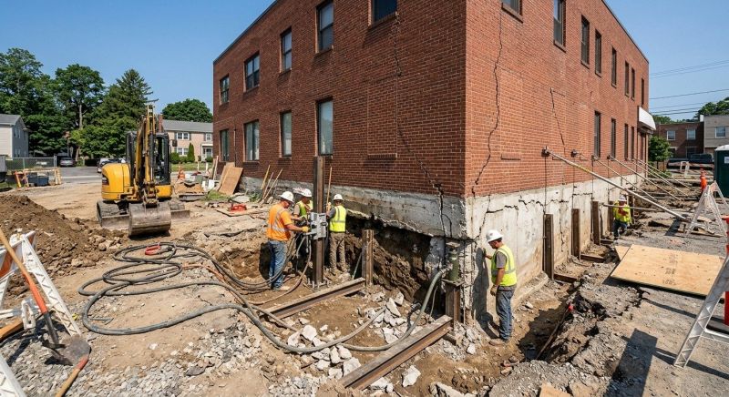Building Foundation Repair in Lorton, VA