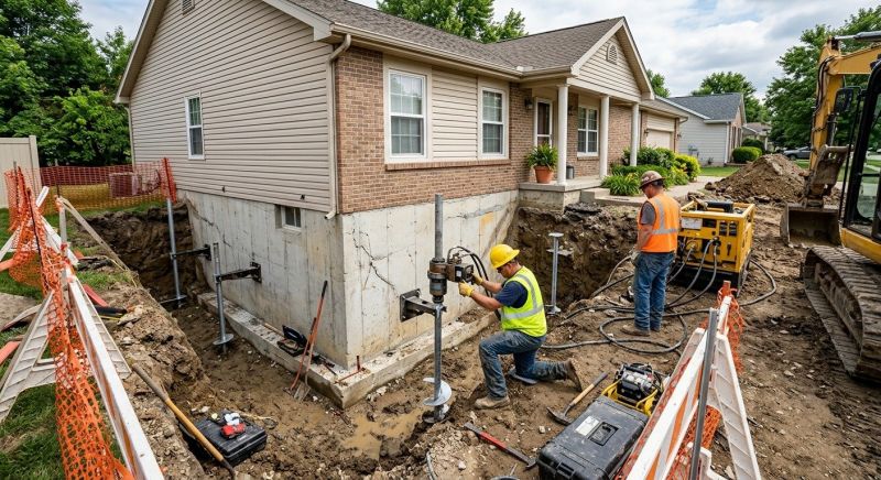 Building Foundation Repair in Manassas, VA