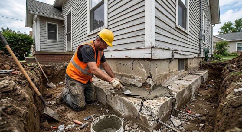 Building Foundation Repair in Springfield, VA