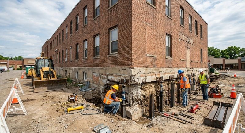 Commercial Foundation Repair in Stafford County, VA