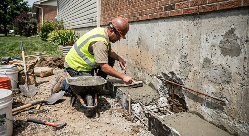 Concrete Foundation Repair in Triangle, VA