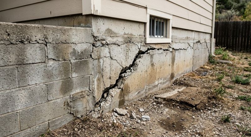 Cracked Foundation Repair in Bealeton, VA