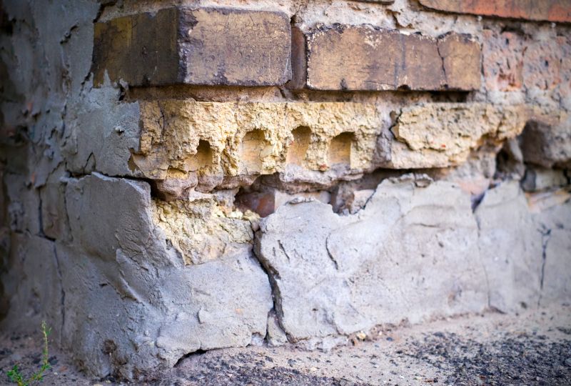 Cracked Foundation Repair in Port Royal, VA