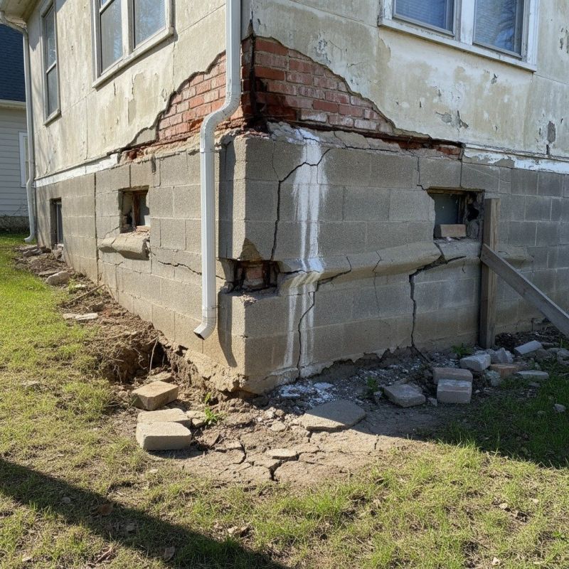 Cracked Foundation Repair in Remington, VA
