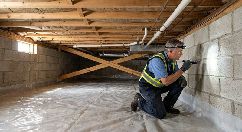 Crawl Space Leveling in Stafford County, VA