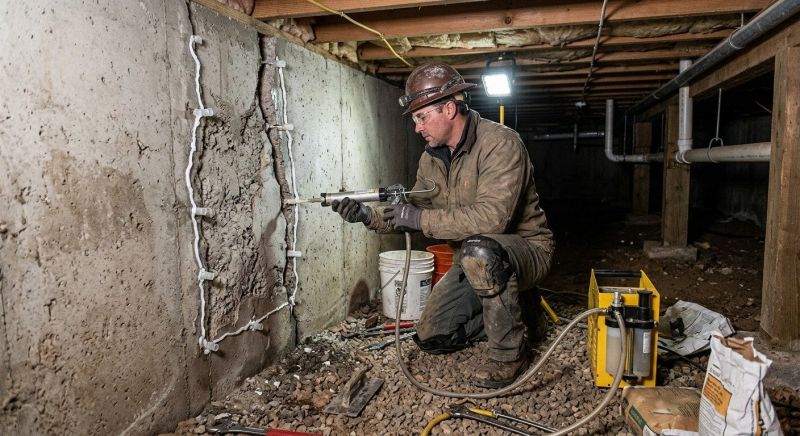 Crawlspace Foundation Repair in Bryans Road, MD