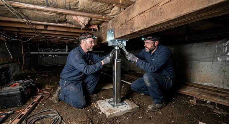 Crawlspace Foundation Repair in Dumfries, VA
