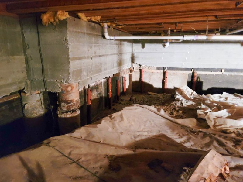 Crawlspace Foundation Repair in Fredericksburg, VA