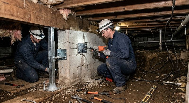 Crawlspace Foundation Repair in Remington, VA