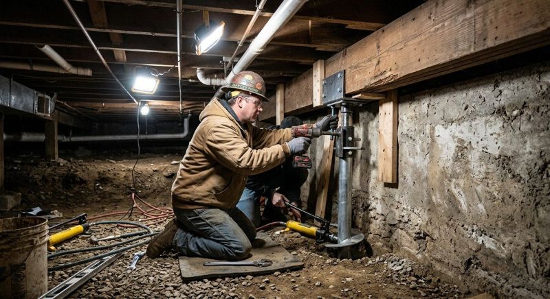 Crawlspace Foundation Repair in Spotsylvania County, VA