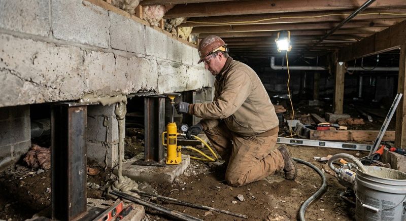 Crawlspace Foundation Repair in Woodbridge, VA