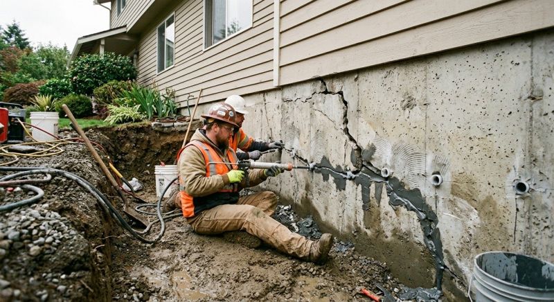 Foundation Cracks Repair in Stafford County, VA