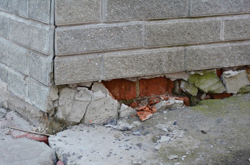 Foundation Damage Repair in Fredericksburg, VA