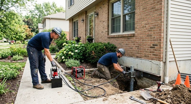 Foundation Jacking in Dumfries, VA