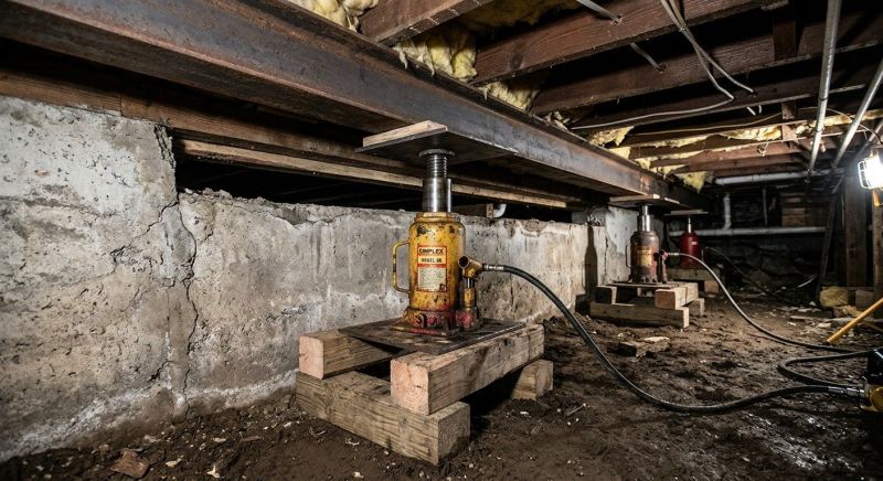 Foundation Jacking in Fauquier County, VA