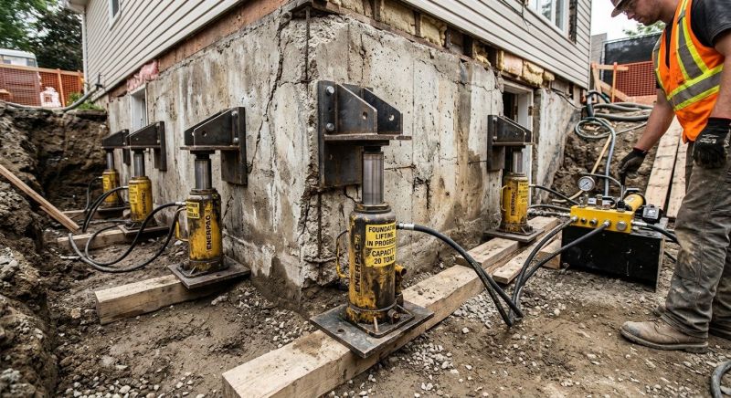 Foundation Jacking in Indian Head, MD