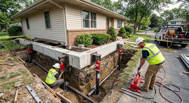 Foundation Jacking in Indian Head, MD