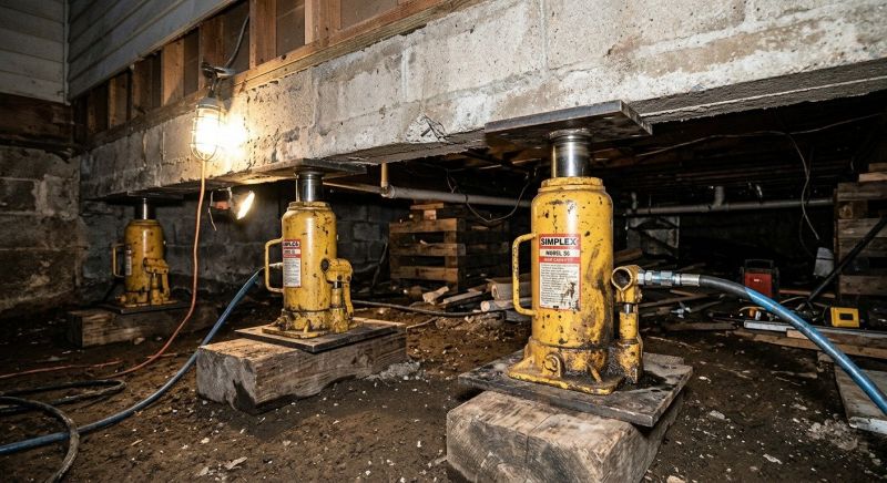 Foundation Jacking in Indian Head, MD