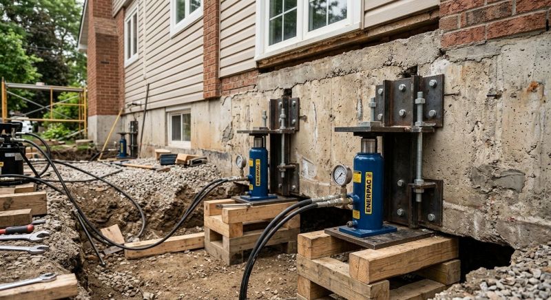 Foundation Jacking in King George County, VA