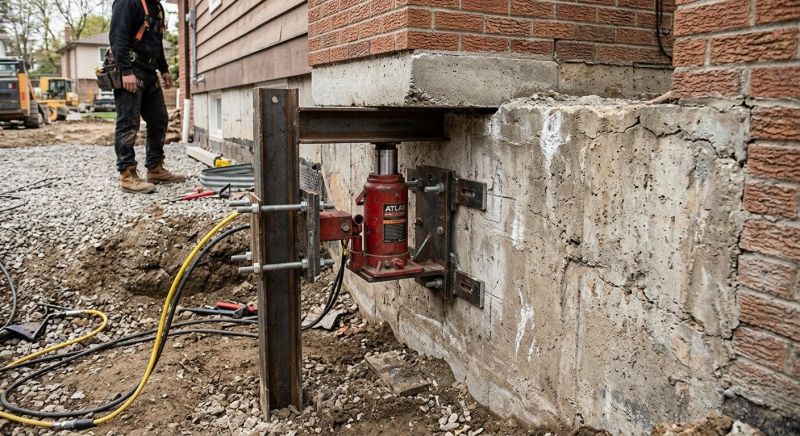 Foundation Jacking in King George County, VA
