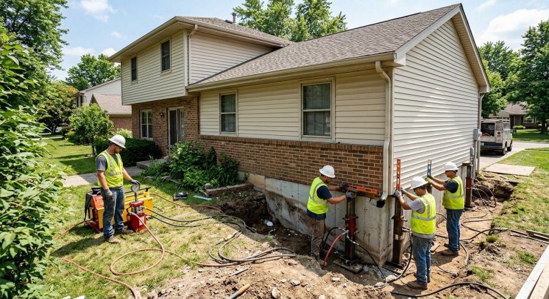 Foundation Jacking in Locust Grove, VA