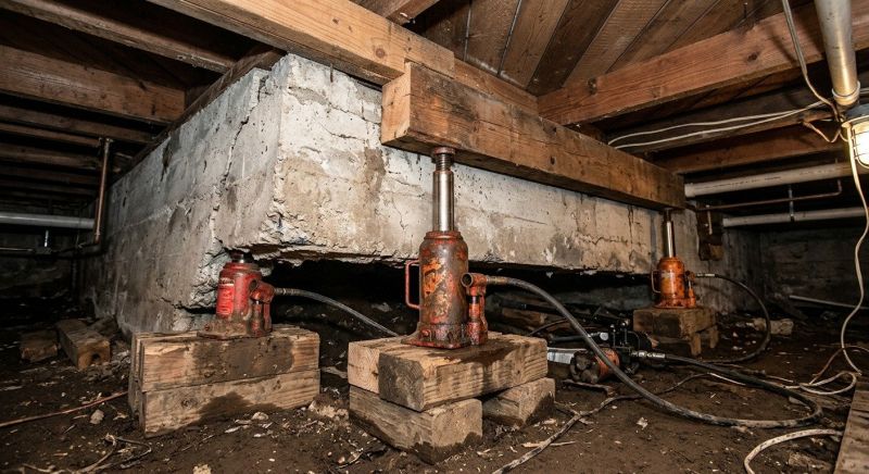 Foundation Jacking in Lorton, VA