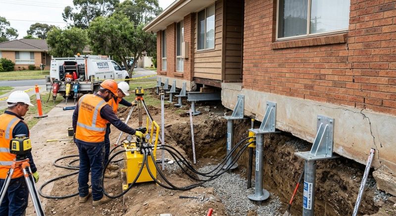 Foundation Jacking in Port Royal, VA