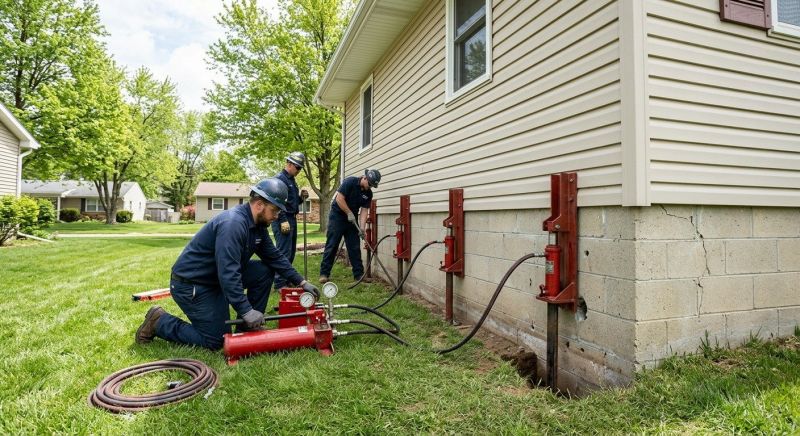 Foundation Jacking in Spotsylvania, VA