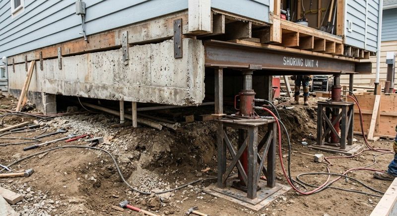 Foundation Jacking in Spotsylvania, VA