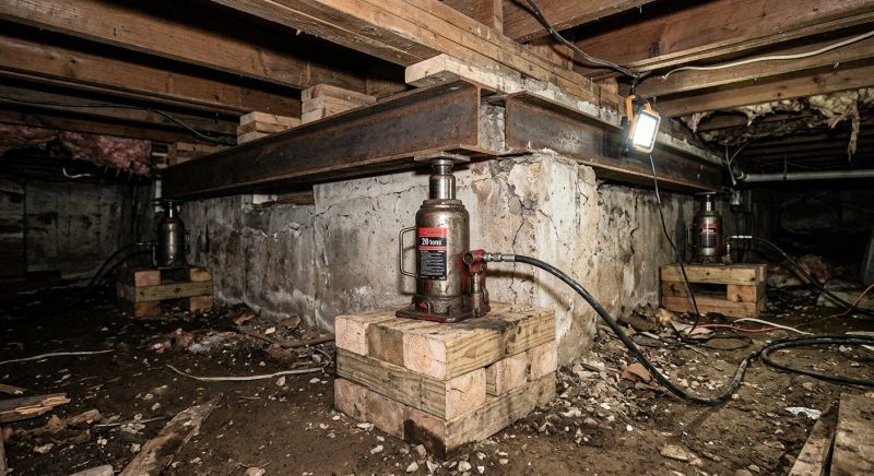 Foundation Jacking in Woodbridge, VA
