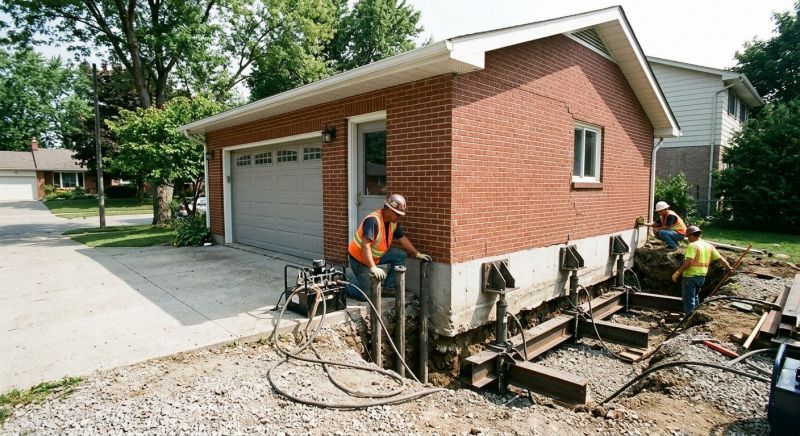 Foundation Lifting in Fredericksburg, VA
