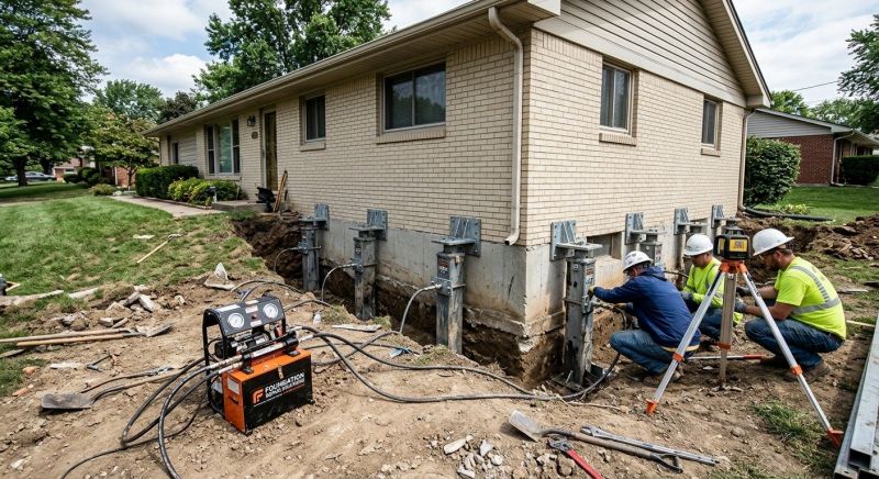 Foundation Pier Leveling in Stafford County, VA