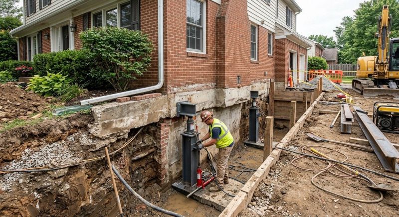 Foundation Raising in Stafford, VA
