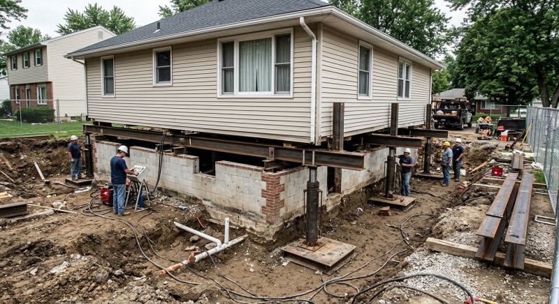 Foundation Raising in Triangle, VA