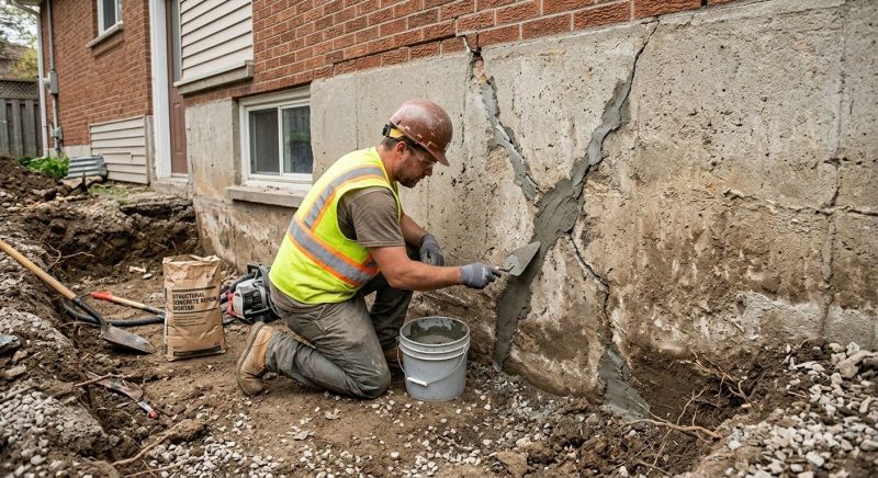 Foundation Repair in Clifton, VA