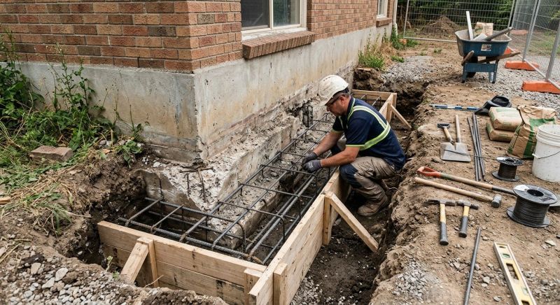 Foundation Repair in Lorton, VA