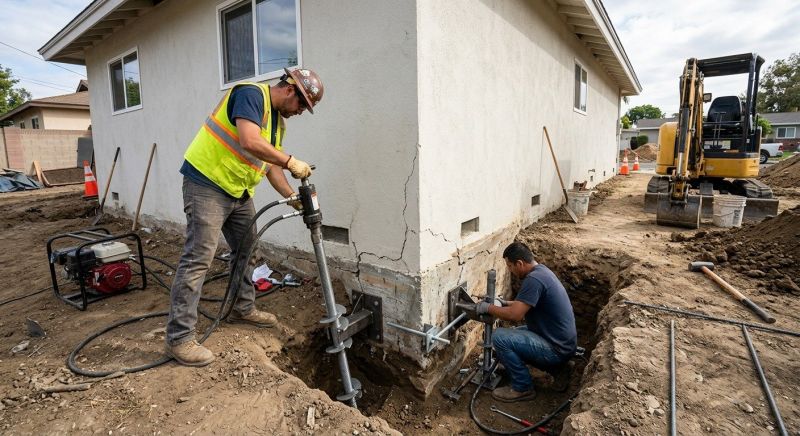 Foundation Stabilizing in Bryans Road, MD