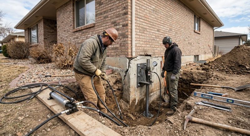 Foundation Stabilizing in Clifton, VA